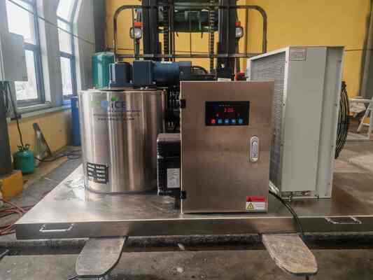 Ecoice  Stainless Steel Best Commercial Clear 3t Ice Maker Ice Flake Makers Machine for Food and Beverage