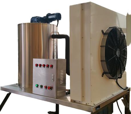 Ecoice High Quality 3T Industrial Flake Ice Machine Snow Flake Machine for Fishery Seafood
