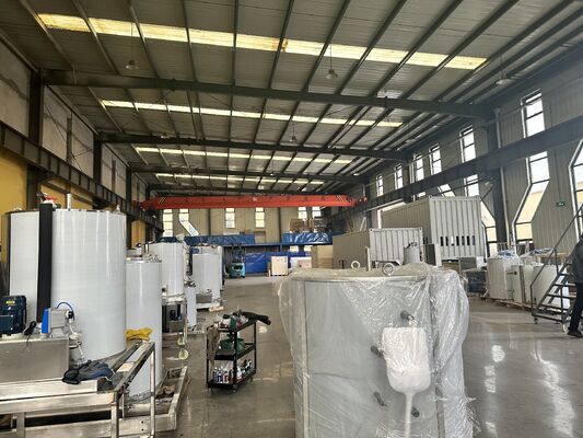 Ecoice Hot Sale 10 Tons Industrial Ice Flake Machine Seawater Flake Ice Machine For Fresh Fresh