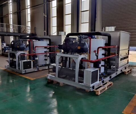 Ecoice 2026 New 10 tons High Efficiency Flake Ice Machine Manufacturer Ice Flake Machine Commercial SS304 Material Ice Flake Maker