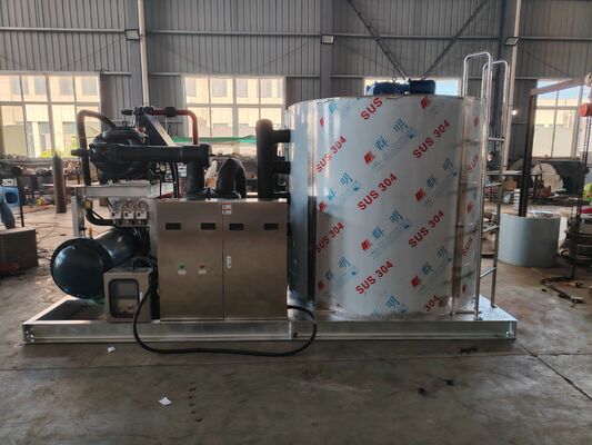 Ecoice 2026 12T cheap big new commercial industrial water Coolingflake  ice maker machine for sale