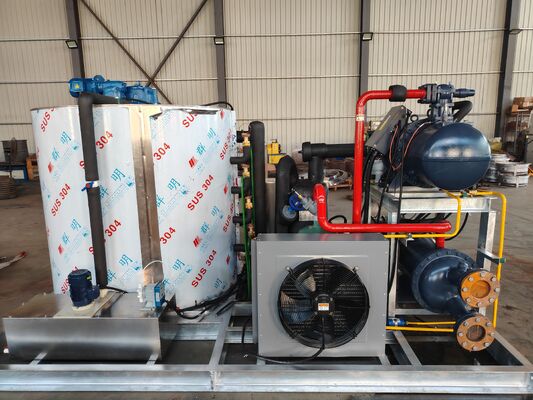 Ecoice 15 tons flake ice machine ice maker machine ice plant Preservation of seafood meat and vegetables