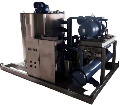 Ecoice water cooling Ice Flake Machine 20 ton Flake Ice Machine with CE Flake Ice Maker for Seafood