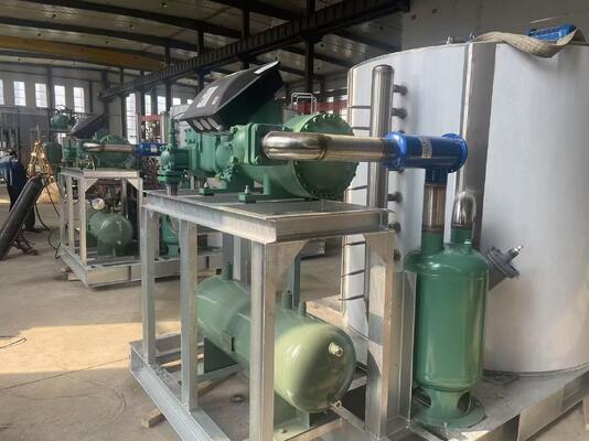 Ecoice water cooling Ice Flake Machine 20 ton Flake Ice Machine with CE Flake Ice Maker for Seafood