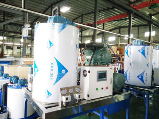 2.5Ton / 24H Ecoice Fresh water small flake ice maker machine
