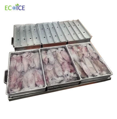 Food Grade Stamped Aluminum Alloy Container for Shrimp and Meat Paste Freezing Tray