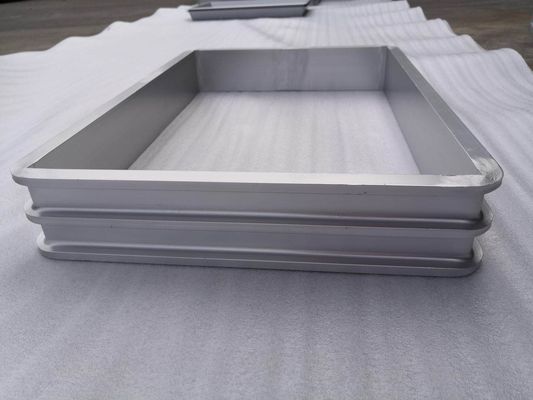 10kg Recyclable Eco Friendly Durable Food Grade Rectangle Aluminum Serving Container for Frozen Seafood Freezing Tray