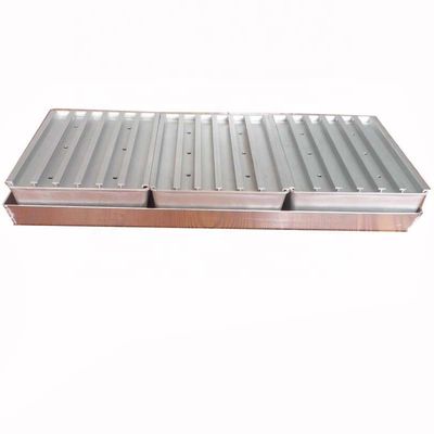 10kg Recyclable Eco Friendly Durable Food Grade Rectangle Aluminum Serving Container for Frozen Seafood Freezing Tray