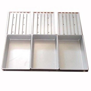 Custom Design Spot Welding Recyclable Food Grade Rectangle Aluminum Seafood Container Freezing Tray with Lids