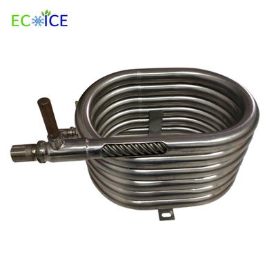 Anti-Refrigerent Leaking Double Wall Heat Exchanger of Copper Pipe Evaporator of Exchanger 10 Kw